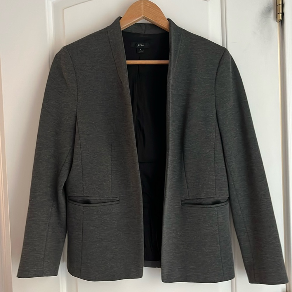 J Crew Going Out Blazer in gray